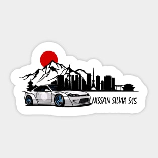 Nissasn Silvia S15, JDM Car Sticker